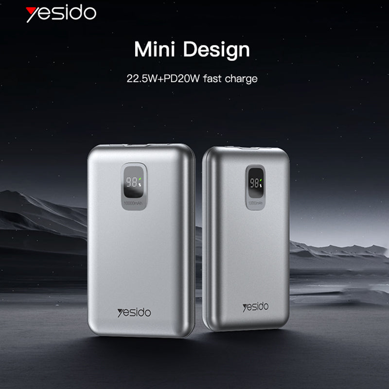 Yesido YP46 Hot Sale Power Bank 10000mah 22.5W PD20W