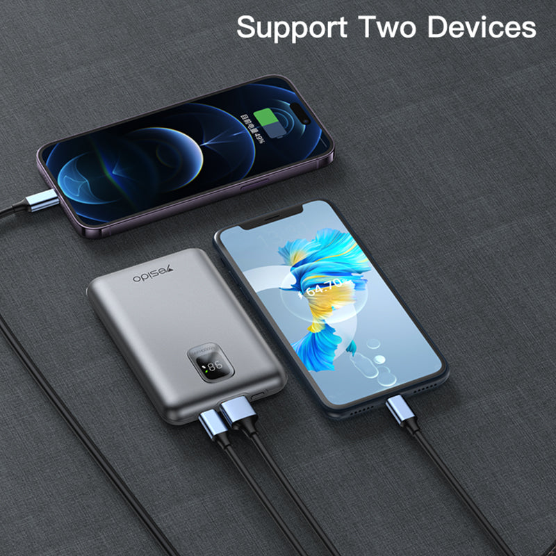 Yesido YP46 Hot Sale Power Bank 10000mah 22.5W PD20W