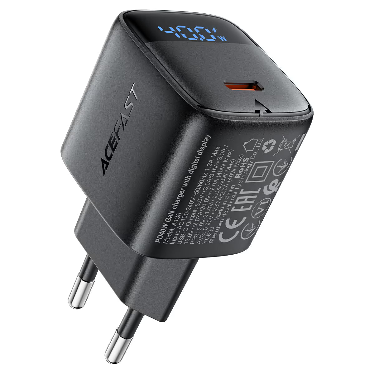 ACEFAST Fast Charge Wall Charger A135 PD40W GaN