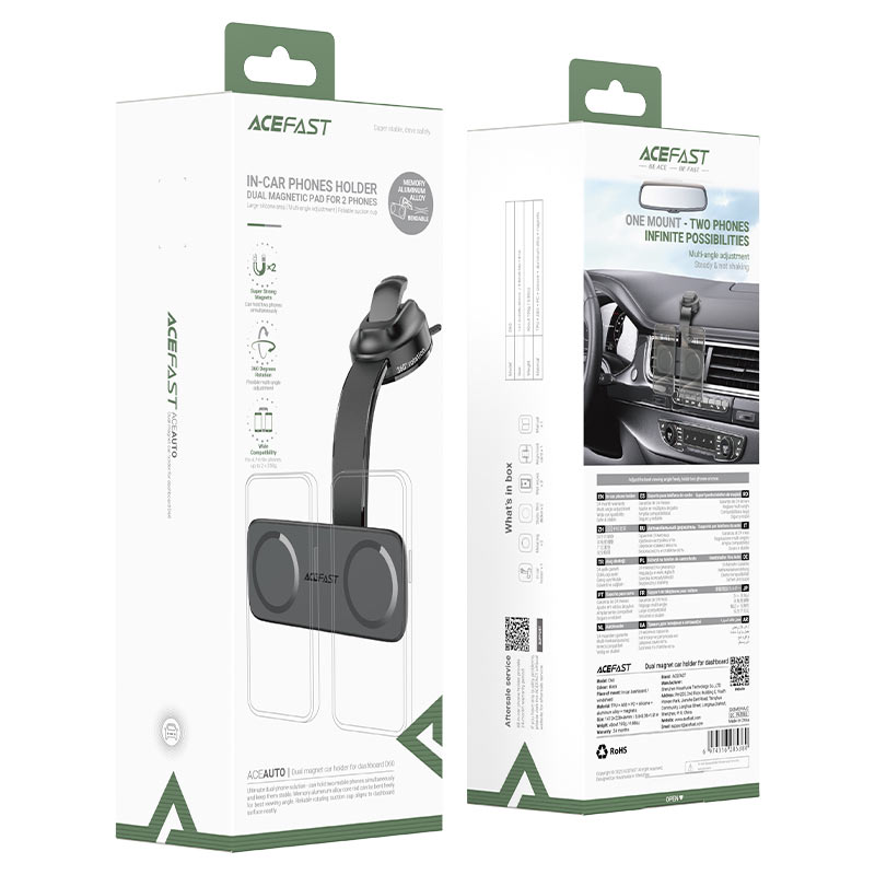 ACEFAST Car Mount Magnetic Holder D60