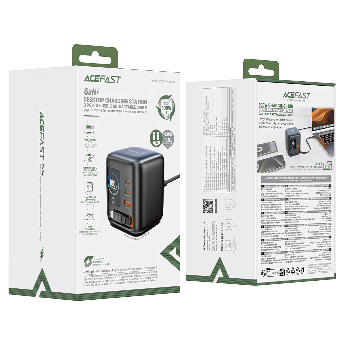 Acefast Desktop Power Station Z10 PD100W GaN