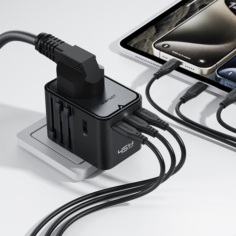 ACEFAST Charging Adapter Z8 2500W + PD45W GaN