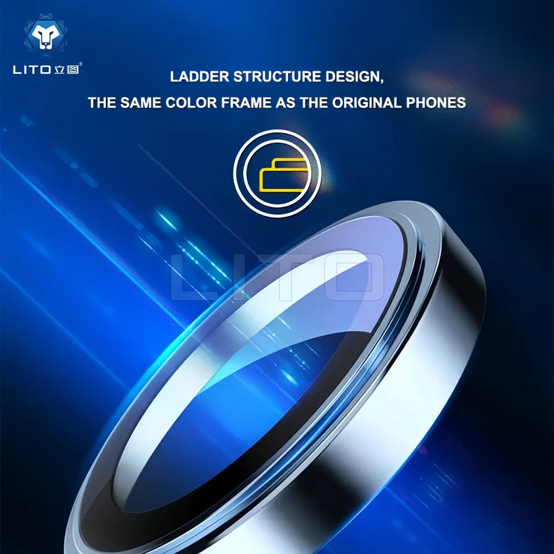 Lito - Camera Ring Glass & Easy Install Applicator for Galaxy S25 Ultra