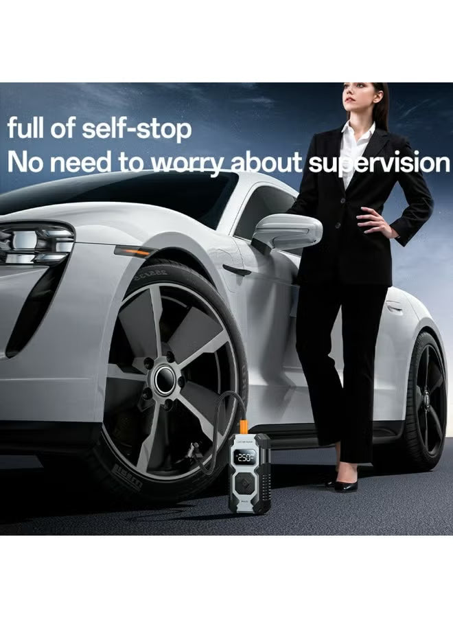 Yesido VC12 Portable Electric Air Pump, 5-Mode Compressor with LED Light