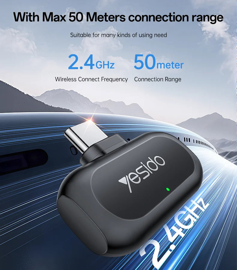 Yesido KR22 Mini Lavalier Mic