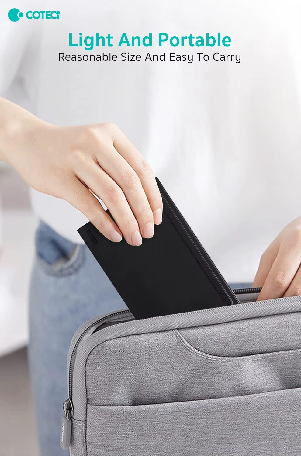 Coteci Portable Foldable Wireless Bluetooth Keyboard