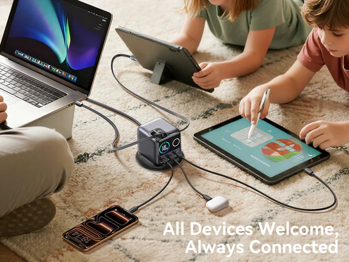 JOYROOM JR-TRD01 PODIX 140W 5-Port Desktop GaN Charger