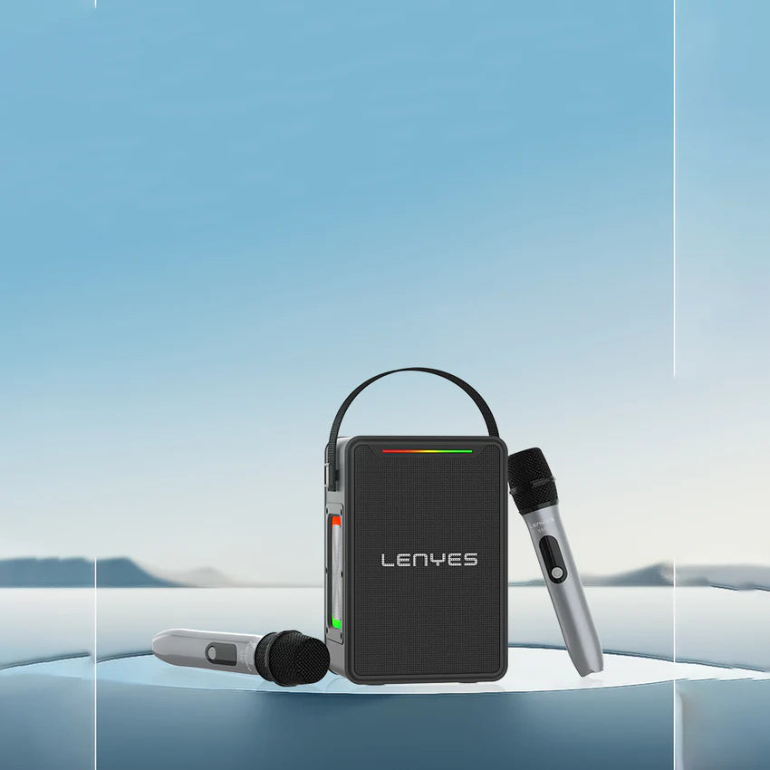 Lenyes S857 RGB Bluetooth Speaker with Microphone