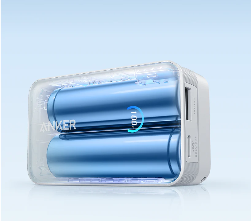 Anker Nano Power Bank (10K, 45W, Built-In Retractable USB-C Cable)A1638