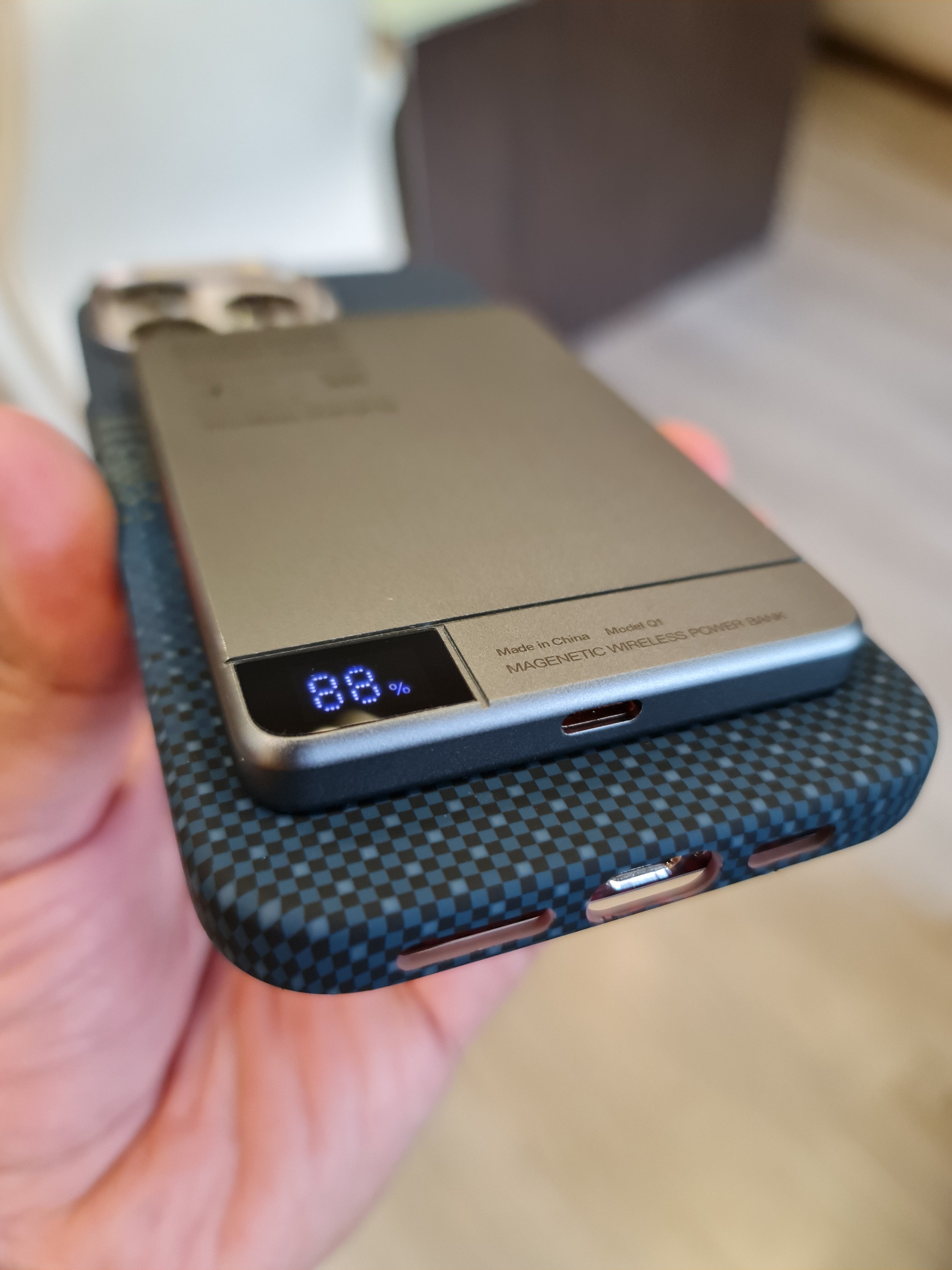 Carbon Fiber Texture Magsafe Phone Case For iPhone