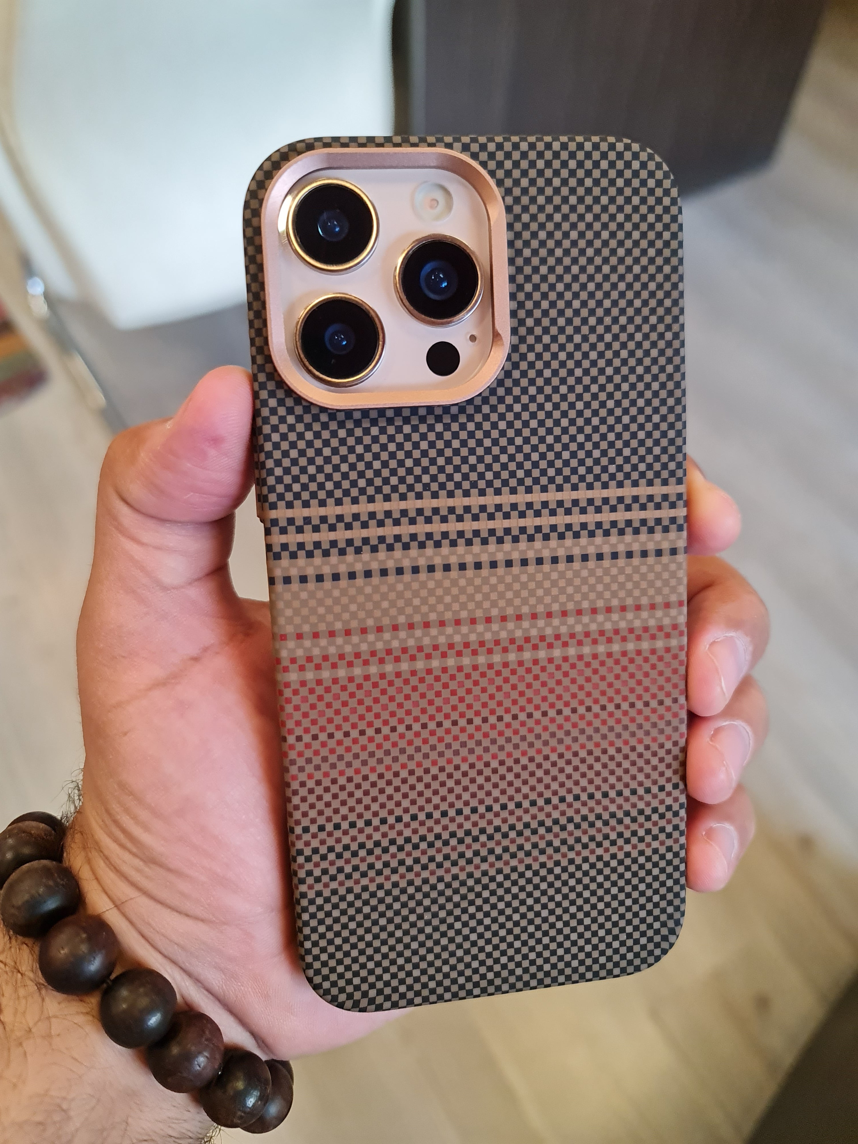 Carbon Fiber Texture Magsafe Phone Case For iPhone