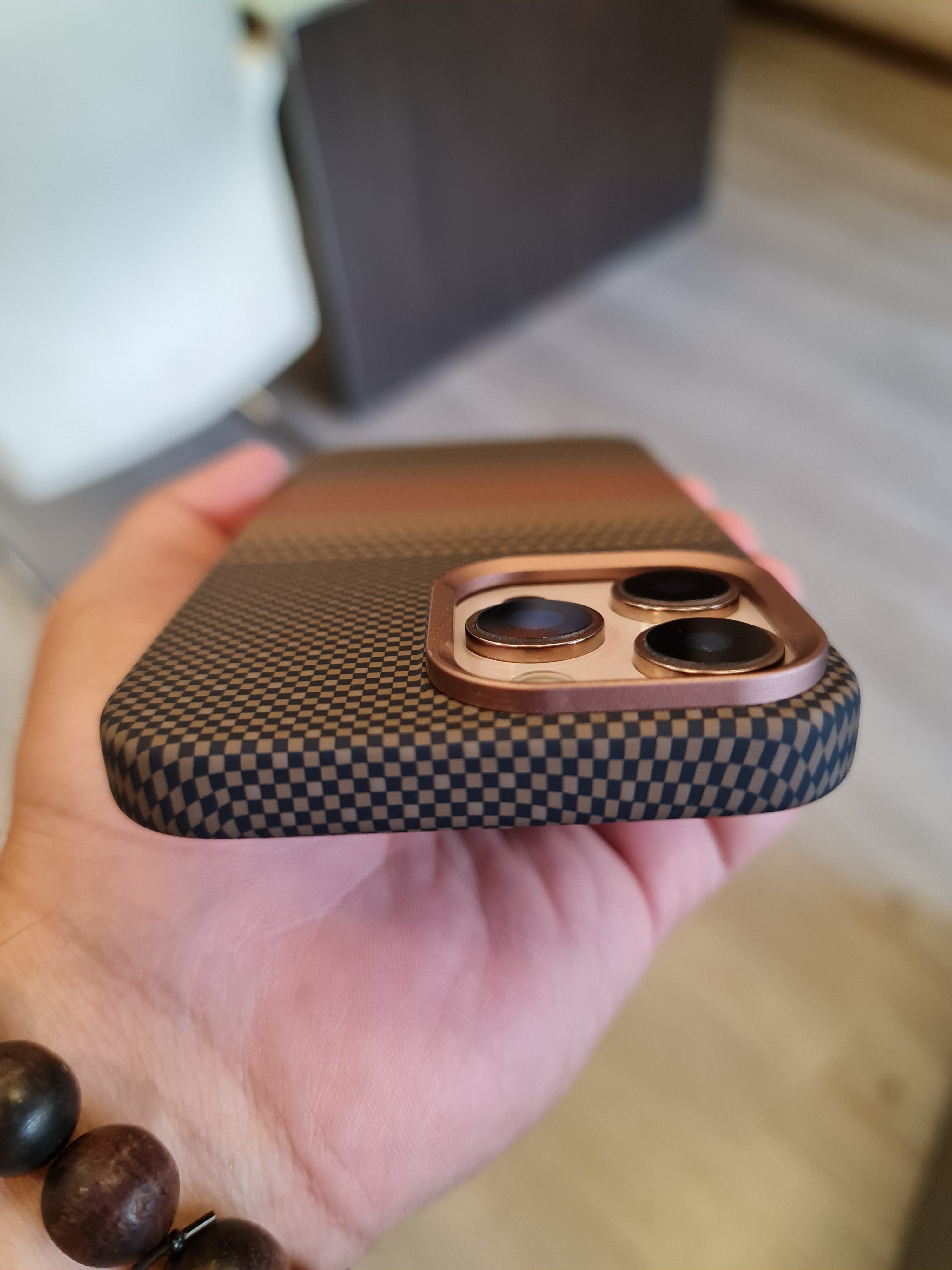 Carbon Fiber Texture Magsafe Phone Case For iPhone