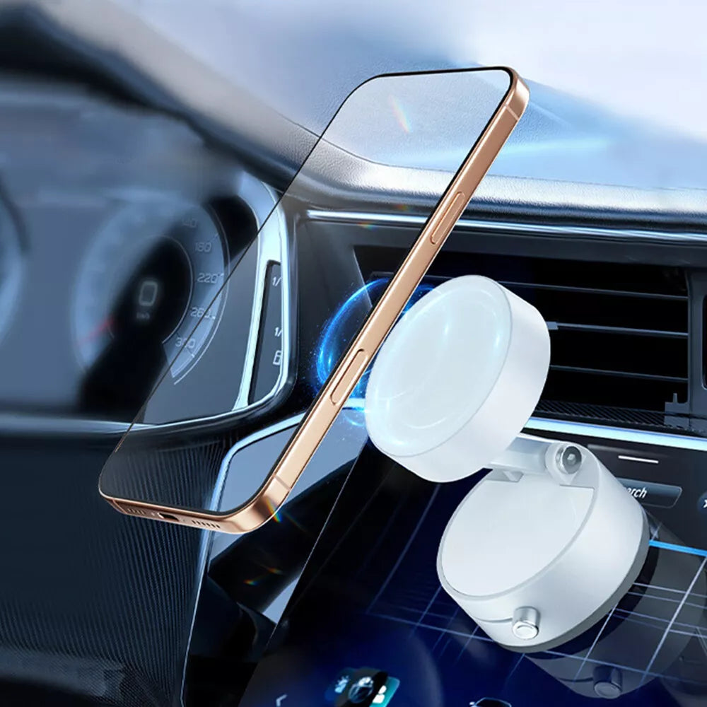 Vacuum A2 Suction Phone Holder Foldable Car Magnetic