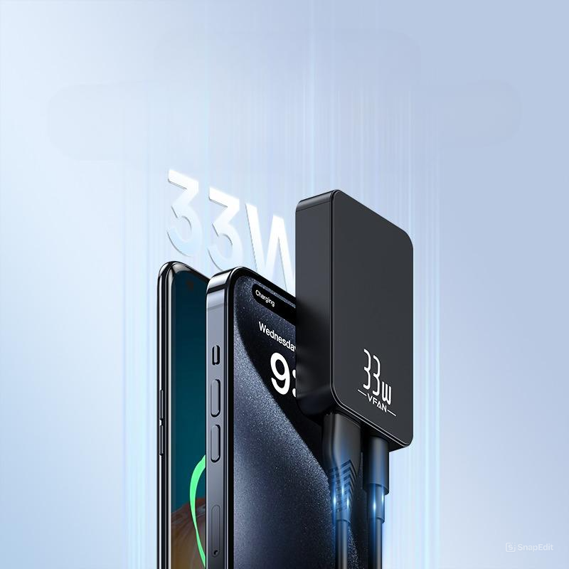 VFAN US11 ULTRA-THIN FAST Charger 33W