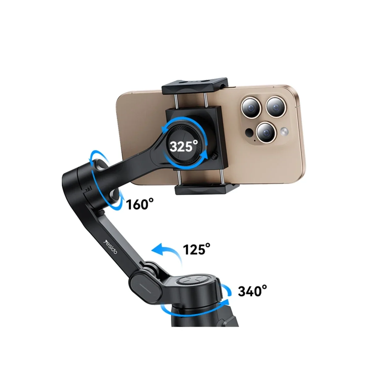 Yesido SF27 360 Degree Adjustable Tripod BT Selfie Gimbal