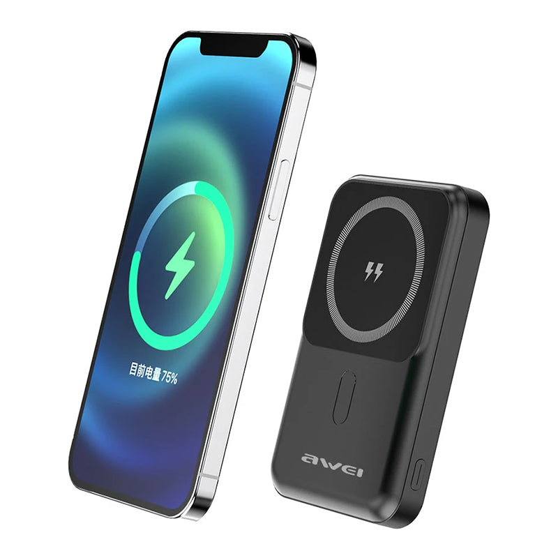 Awei P139K 10000mAh Portable Powerbank Magnetic Wireless