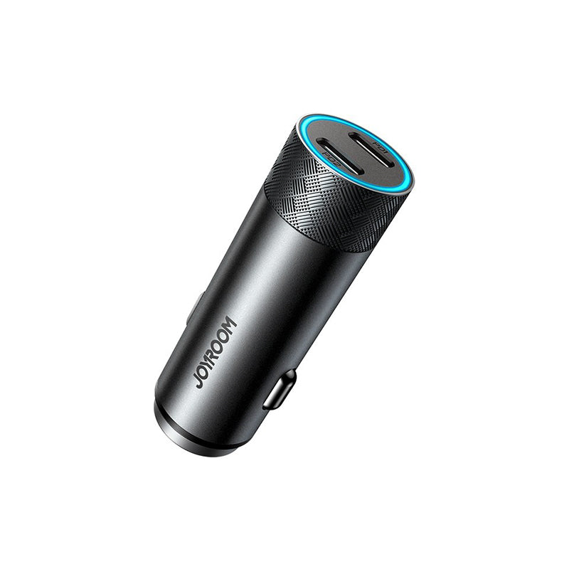 JR-CL13 50W Dual-port PD Car Charger-Gray