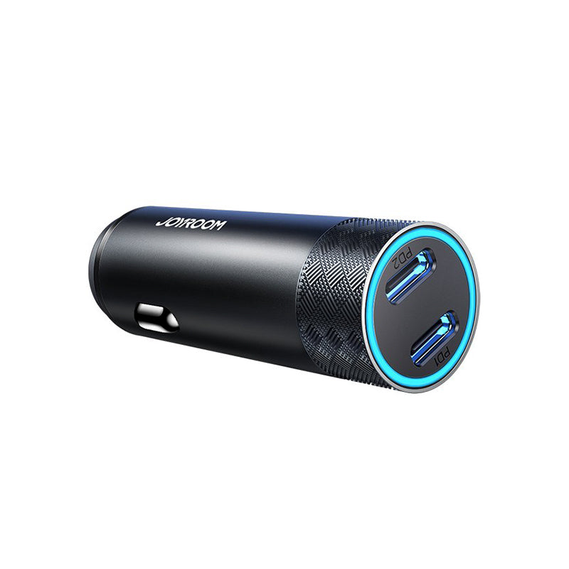 JR-CL13 50W Dual-port PD Car Charger-Gray