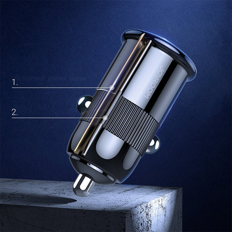 C-A06 3.1A dual USB Car Charger with Cable