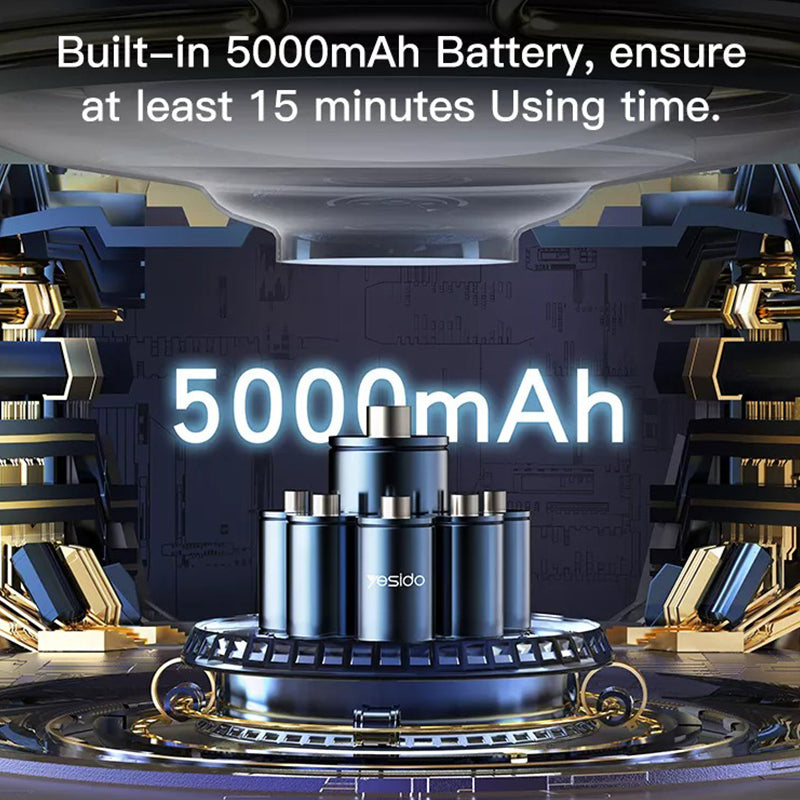 Yesido VC02 Mini Handheld Rechargeable Vacuum Cleaner