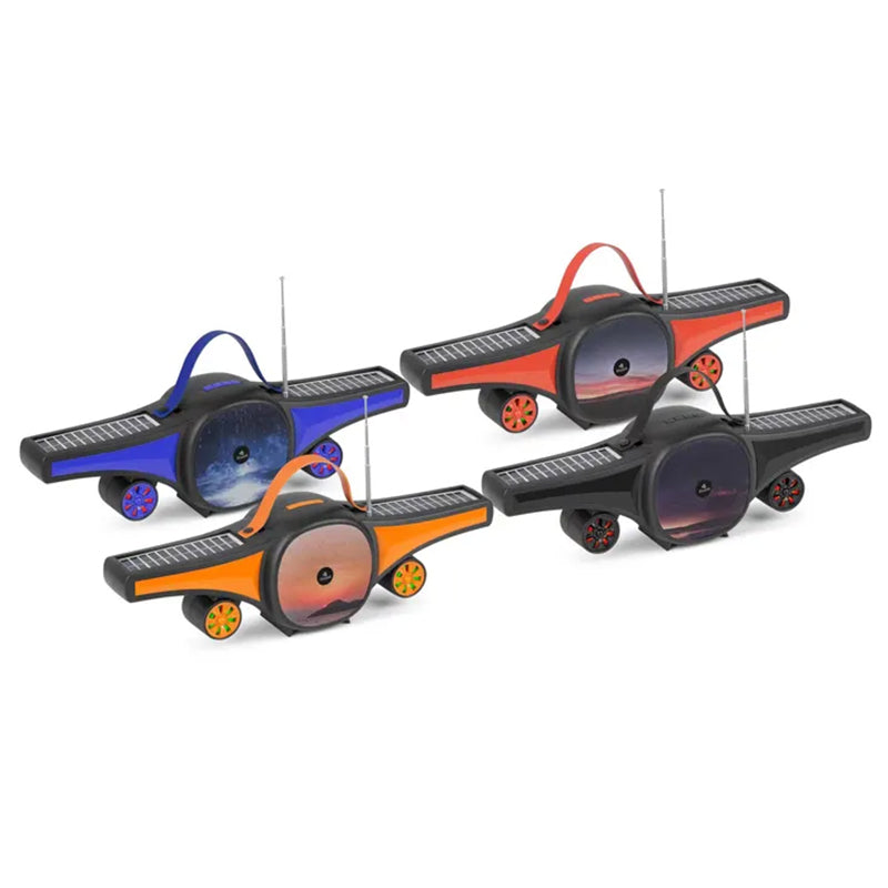 Kisonli SC-21 solar power bank speaker loud outdoor new airplane model with big sounds