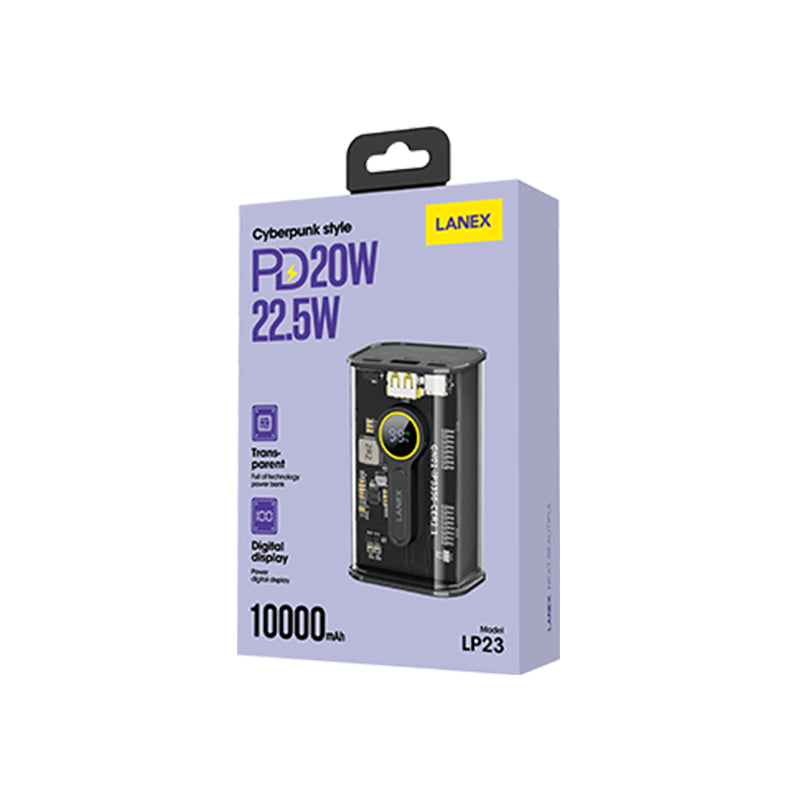 LANEX LP23 powerbank 10000mAh