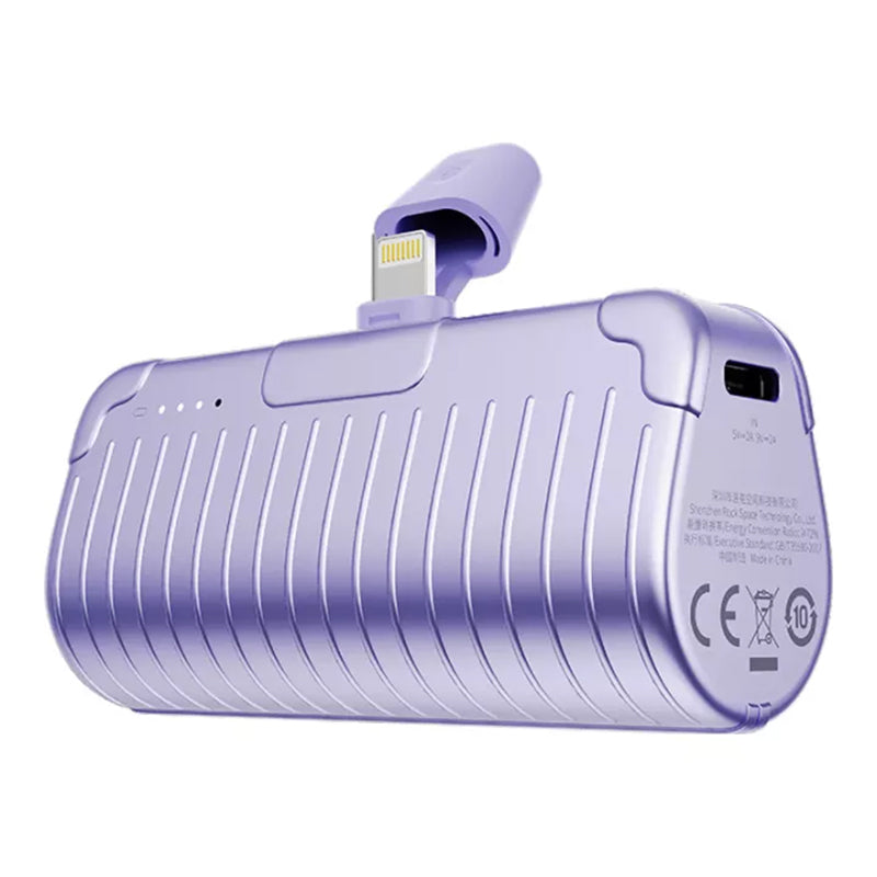 Rock P85 / P86 Fast Charging PD 20W Mini Power Bank 4800mAh for iPhone Android