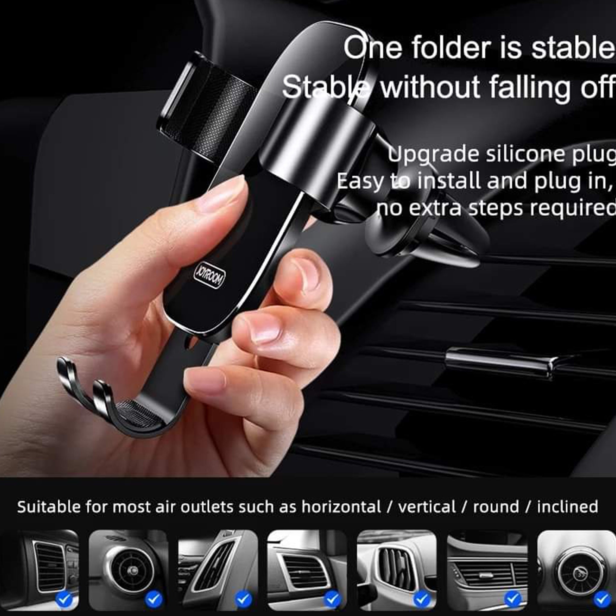 JOYROOM JR-ZS198 Gravity bracket dashboard air outlet holder