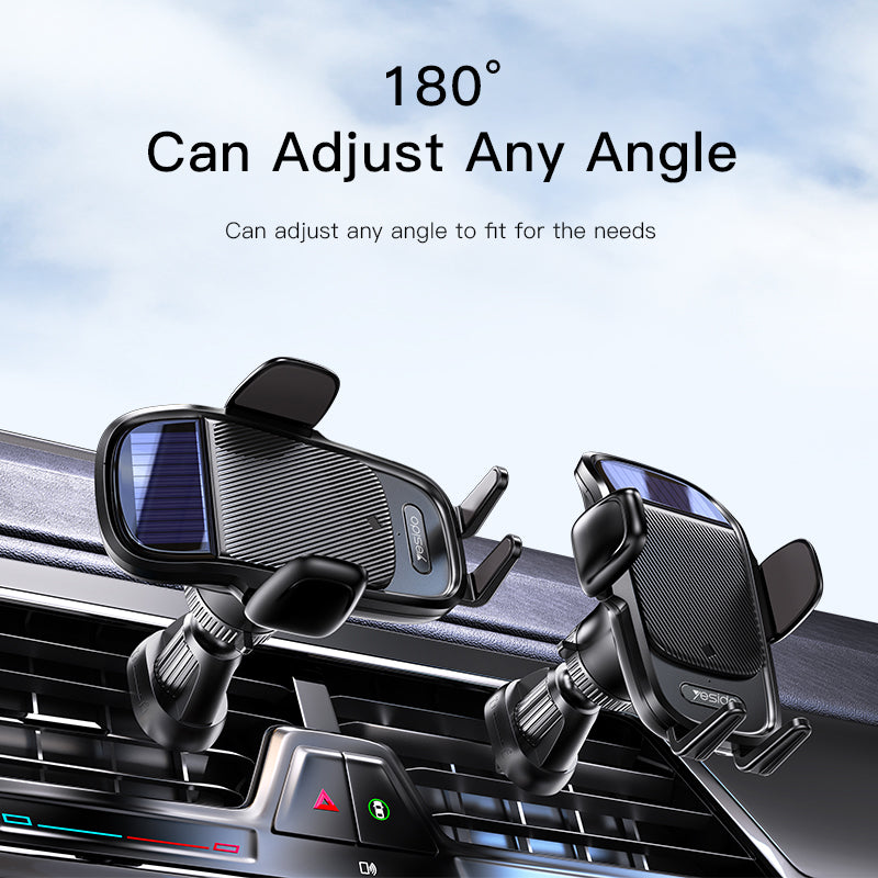 Yesido C164 Solar Panel Phone Car Holder