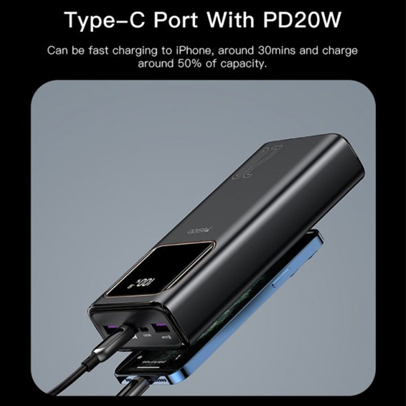 PowerBank 20,000mah Yesido YP30 Fast Charge 22.5W