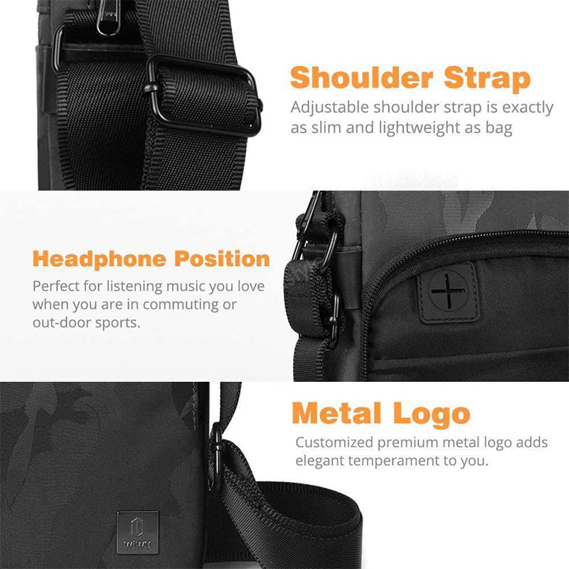 WIWU CROSSBODY BAG CAMOUFLAGE PATTERN