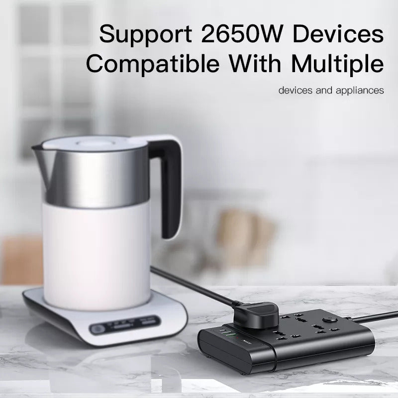 Yesido MC11 7 In 1 Power Socket