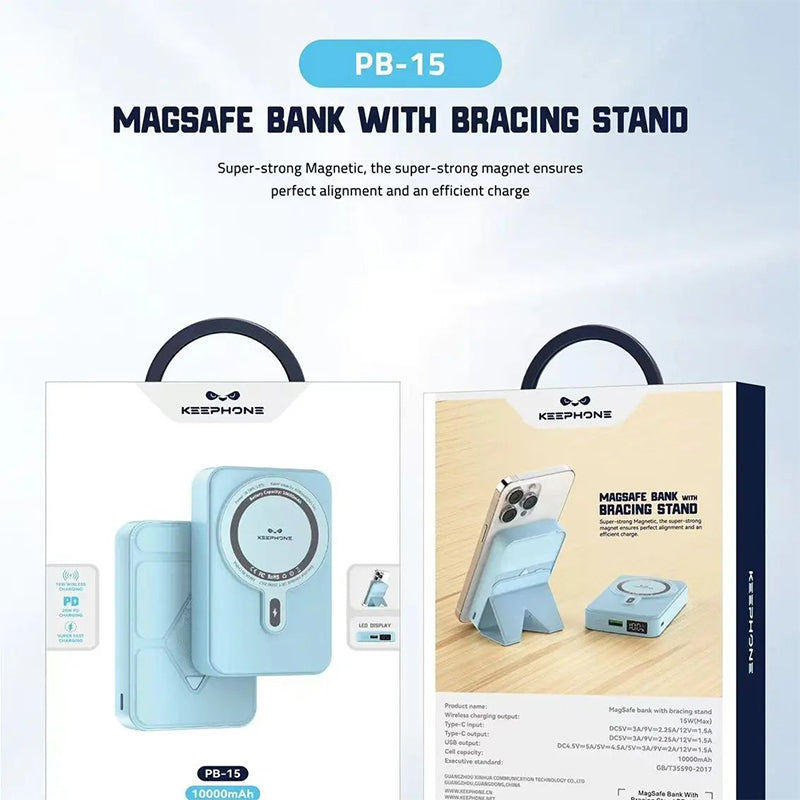 keephone pb-15 Snap Stand 10000mAh Power bank