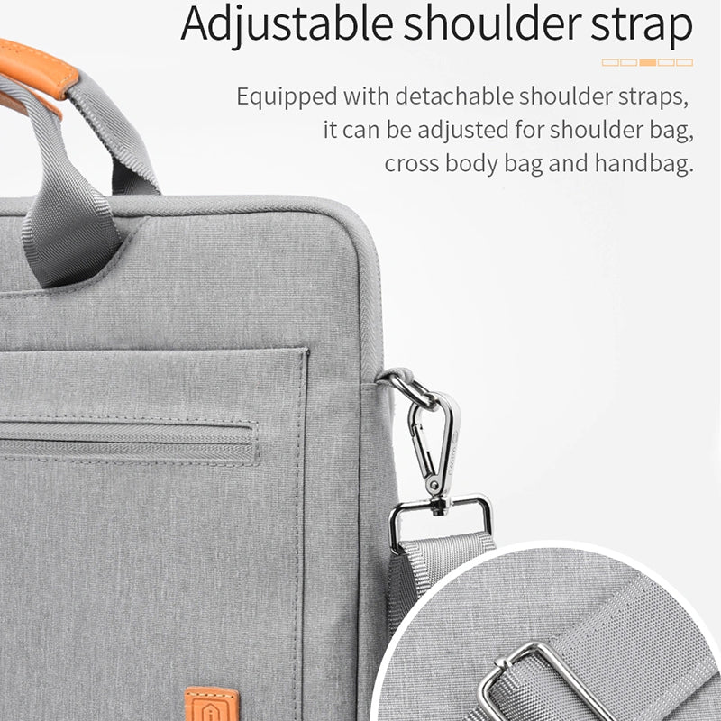 WiWU Pioneer Pro Tablet Bag Laptop Sleeve Protective Case for iPad Multifunctional Carrying Handbag