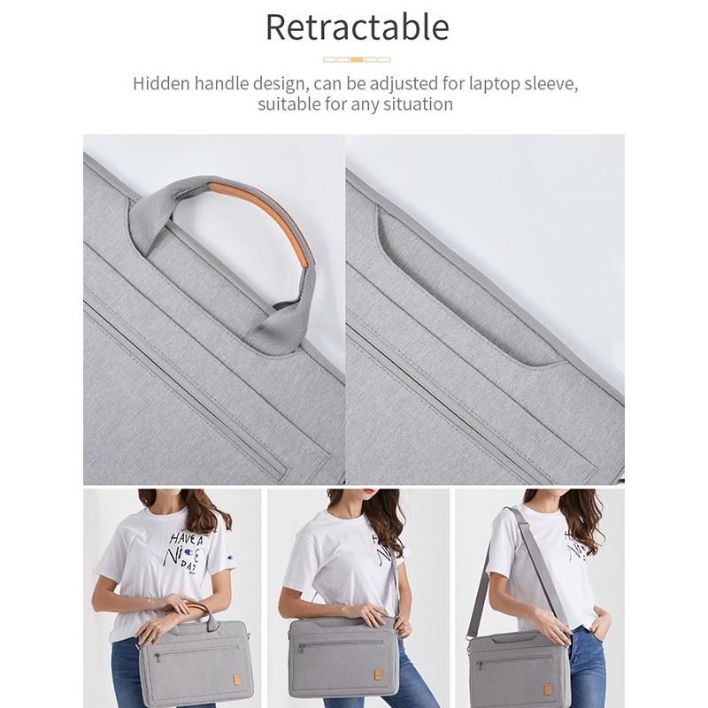 WiWU Pioneer Pro Tablet Bag Laptop Sleeve Protective Case for iPad Multifunctional Carrying Handbag