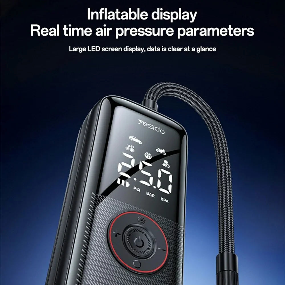 Yesido Wireless Tire Inflator Air Pump VC17