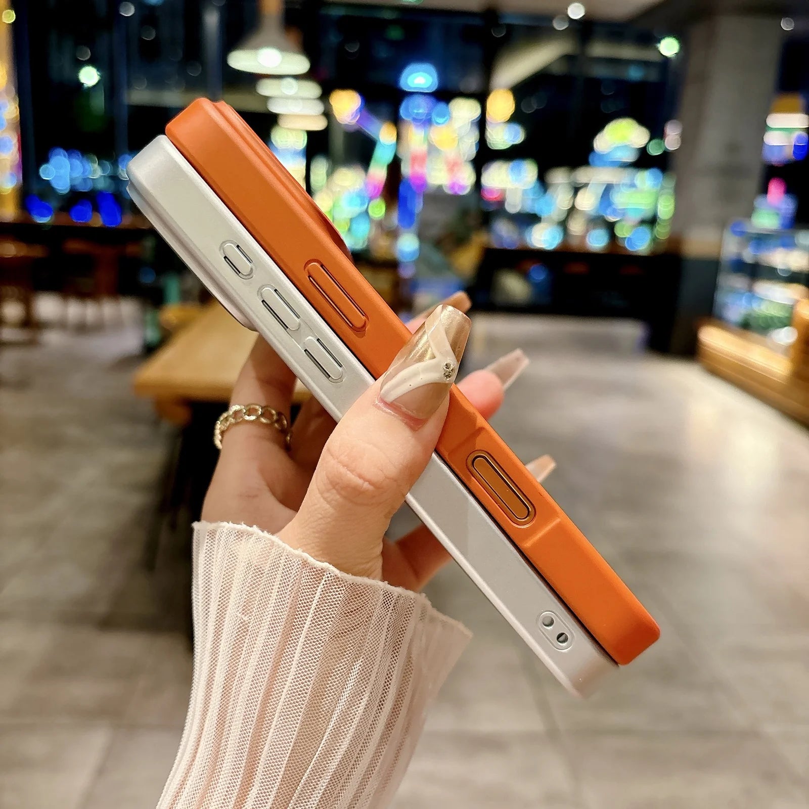 AG Glass Lens MagSafe Matte Case for iPhone