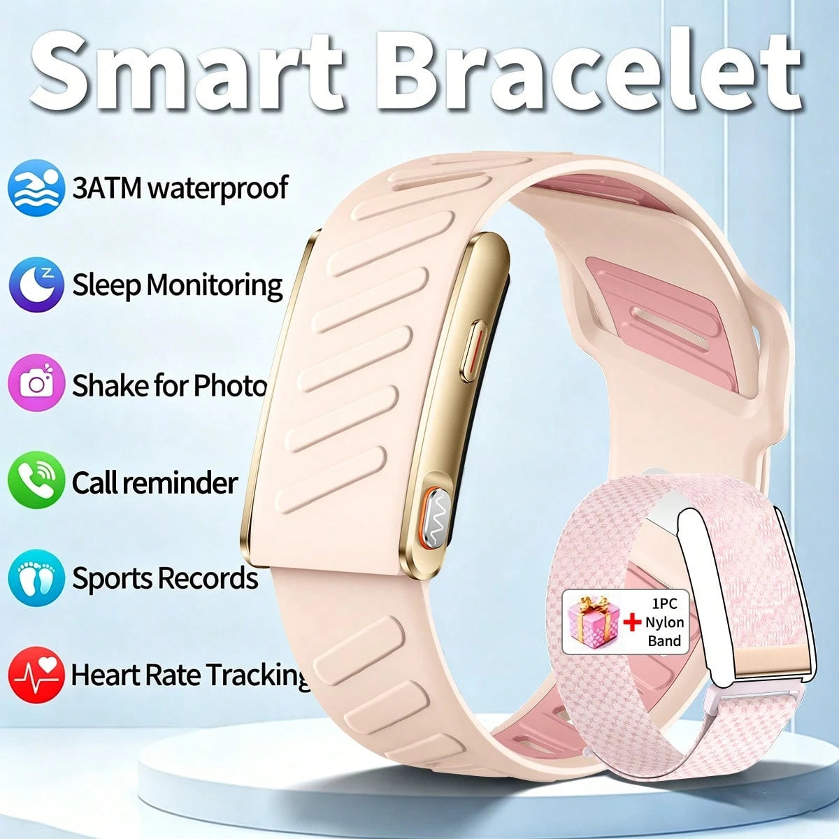Screenless Fitness Band Bracelet