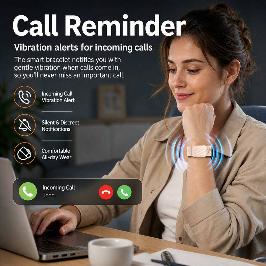 Screenless Fitness Band Bracelet