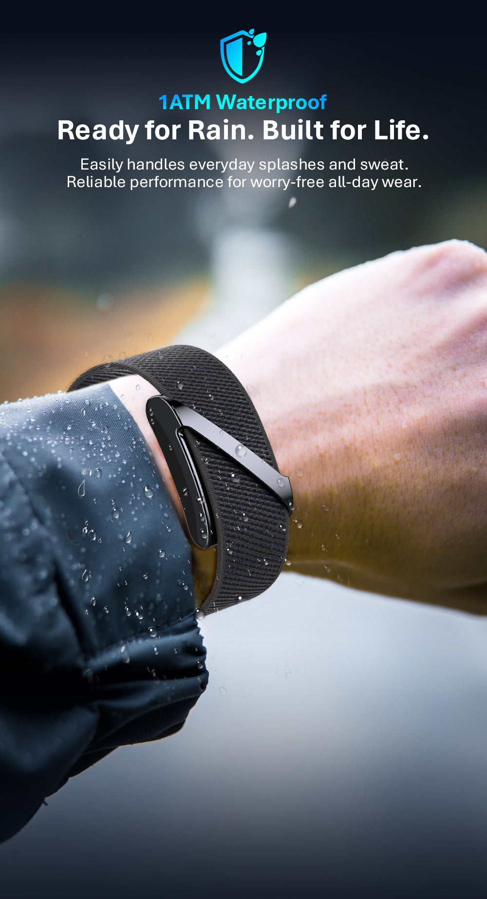 VALDUS VANTA ECG Advanced Screenless Fitness Tracker