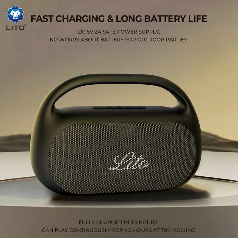 LITO LS12 50W Wireless Portable Outdoor Speaker