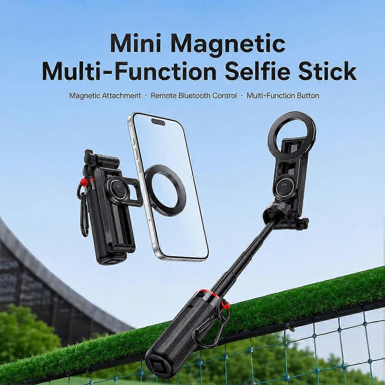 Yesido SF36 Telescopic Mini Clip Handheld Selfie Stick