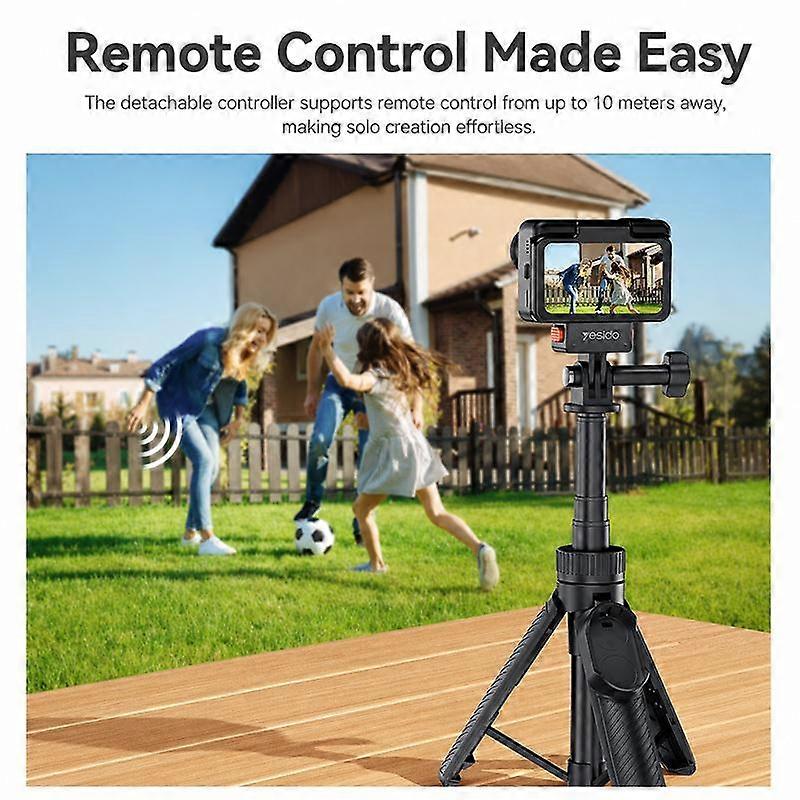 Yesido SF38 Portable 2 in 1 Magnetic Quick-Release Selfie Stick