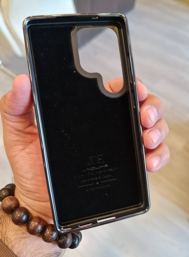 Luxury PU Leather Bracket Holder Phone Case For Samsung