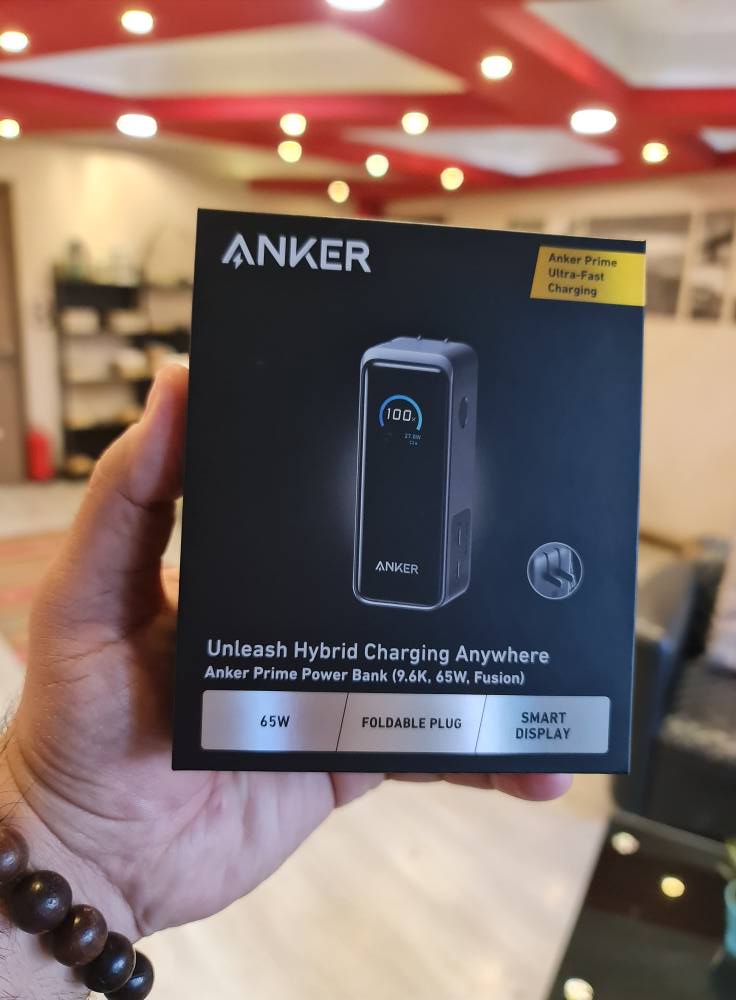 Anker Prime Power Bank (9.6K, 65W, Fusion) A1339