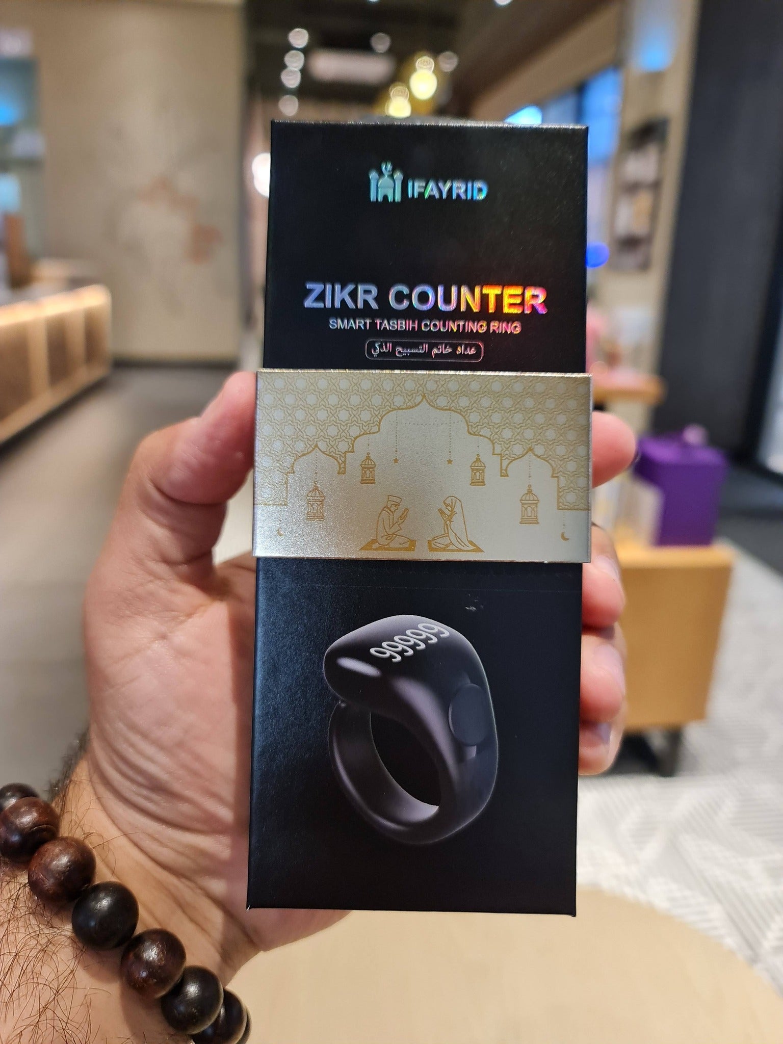 IFAYRID Zikr Counter Smart Tasbih Counting Ring