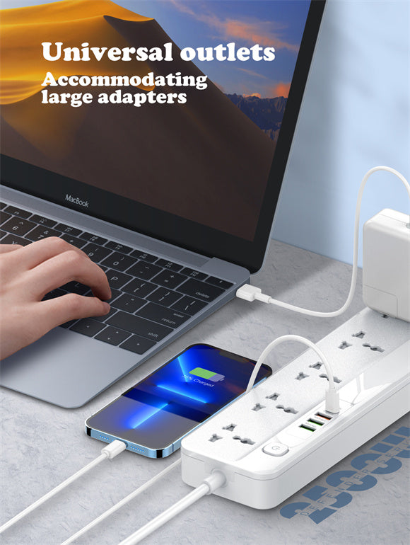 LDNIO 5 AC Outlets Universal Power Strip SC5415