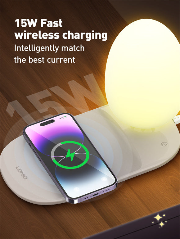 LDNIO Fast wireless charging desk lamp Y3