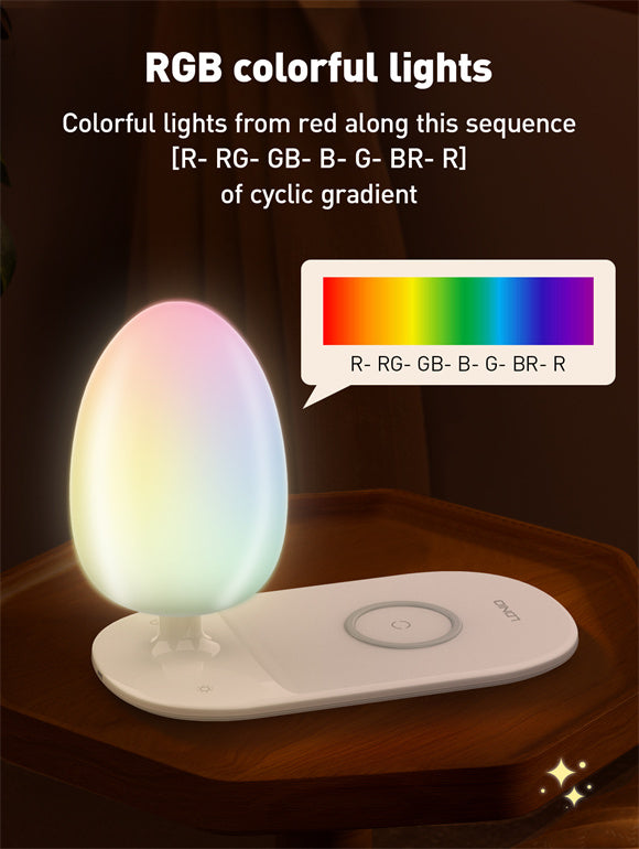 LDNIO Fast wireless charging desk lamp Y3