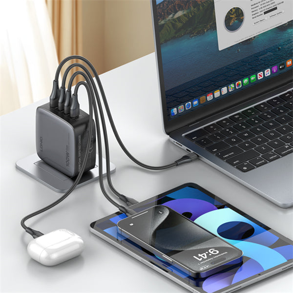 LDNIO 100W GaN Supper Fast Charger Q408